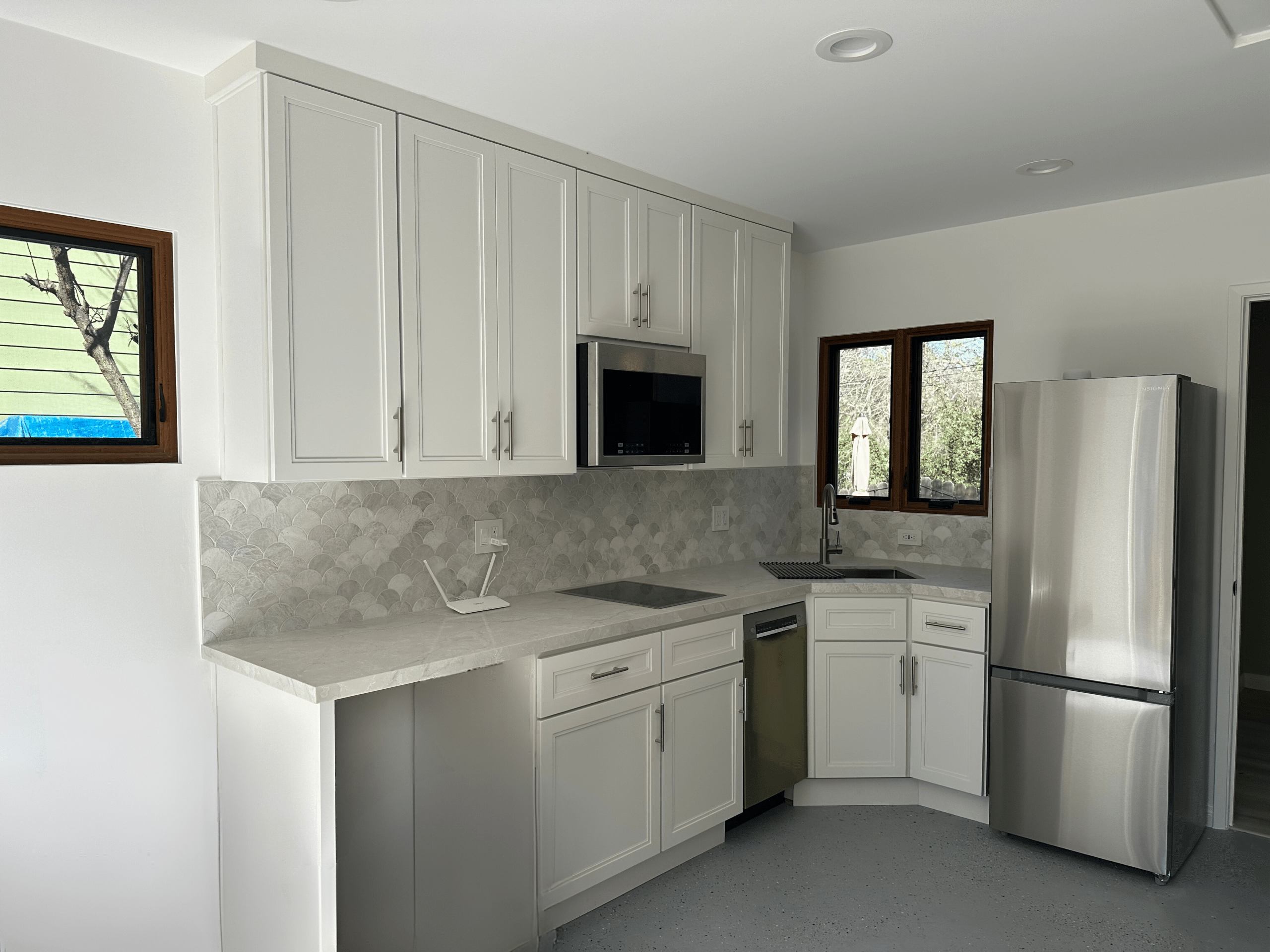 Kitchen ADU Garage Conversion In South Pasadena